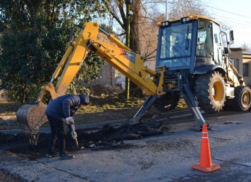 La Secretaría de Obras Públicas informó las tareas que se desarrollaron durante la jornada del 9 de agosto.