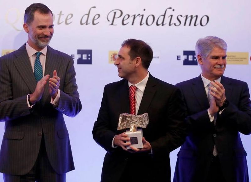 Premio recibido de manos del Rey de España.