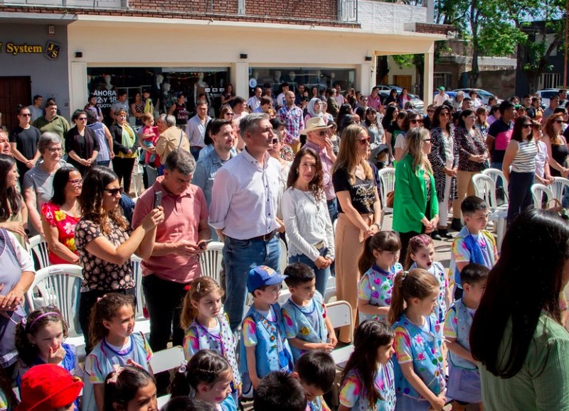 Se festejó con una ceremonia emotiva y el acompañamiento de la comunidad.