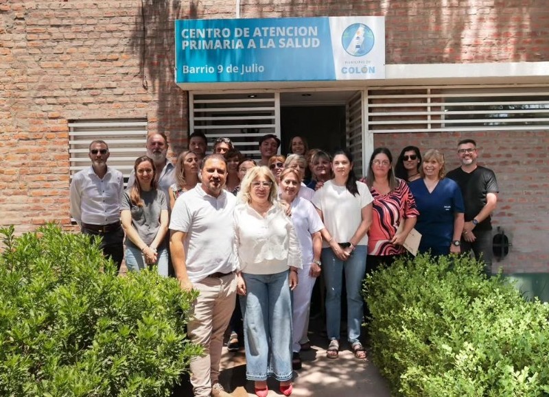 Se inauguró la ampliación de la Unidad Sanitaria del barrio 9 de Julio