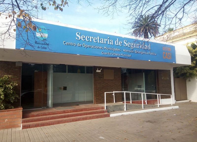 Acto en la Secretaría de Seguridad.