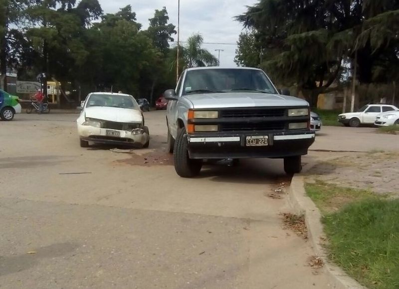 Una automovilista herida.