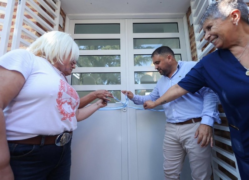 Inauguraron un nuevo SUM en el Centro de Salud del barrio 9 de Julio