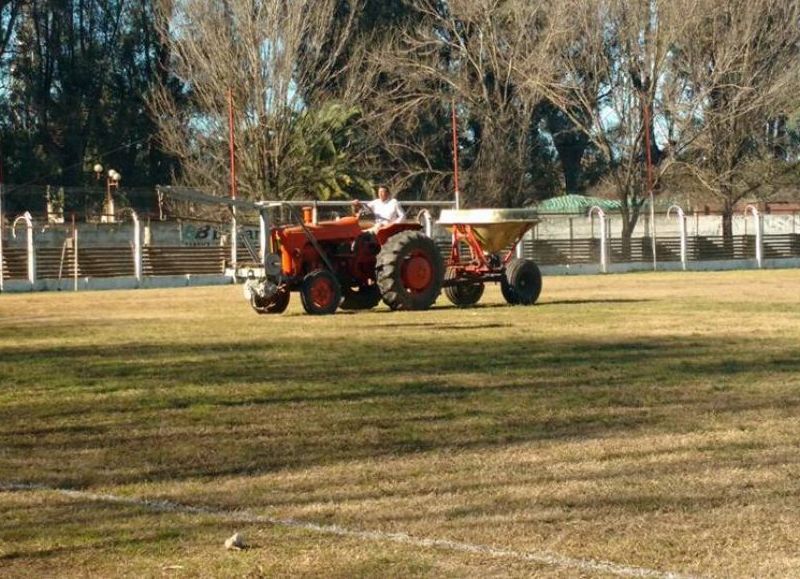 La cancha lucirá renovada.