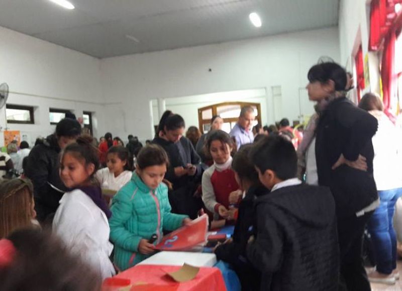 Actividad en la Escuela N° 3.