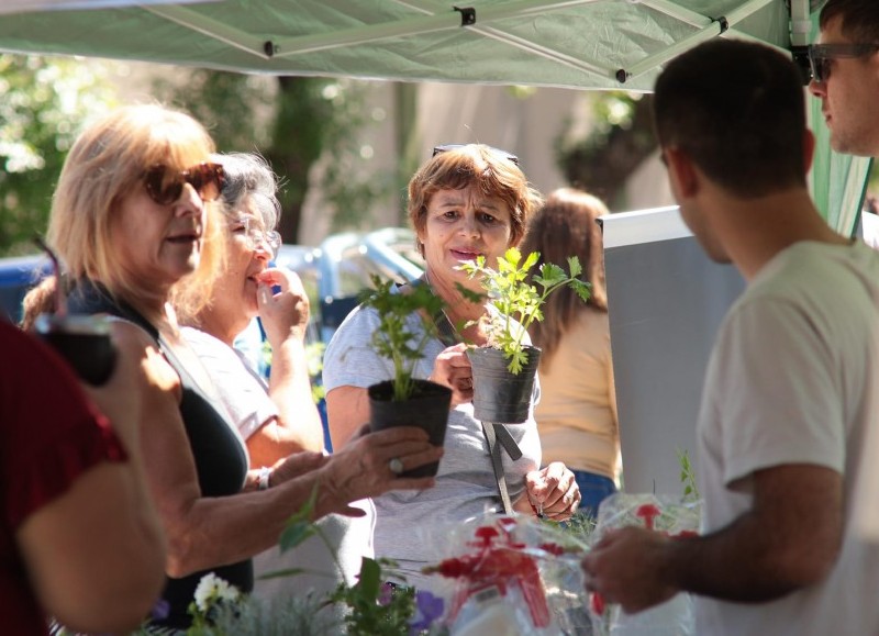 Una gran cantidad de vecinos participaron del exitoso programa de reciclado impulsado por el municipio.