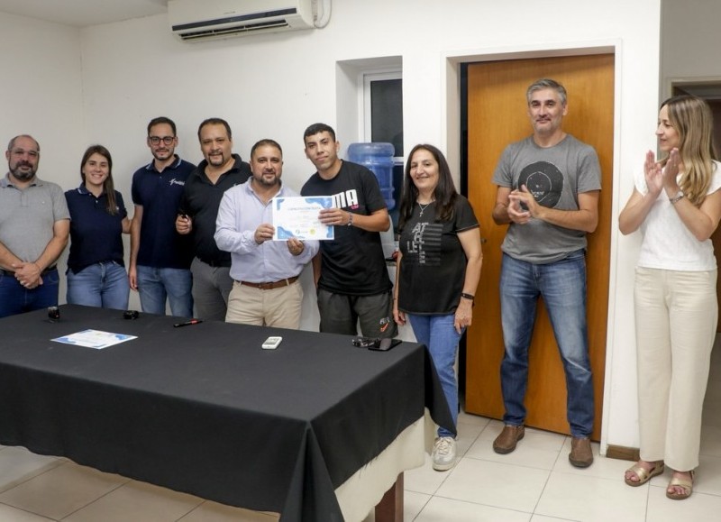 Entregaron certificados de capacitación en Big Bags