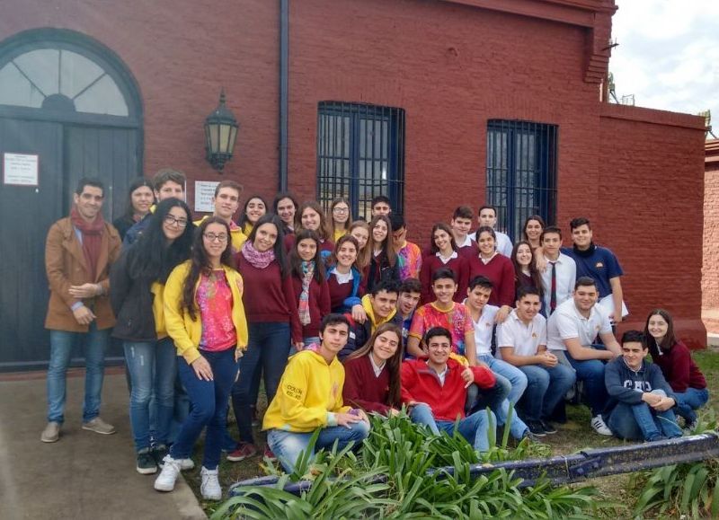 Toda la delegación de la Escuela del Sol.