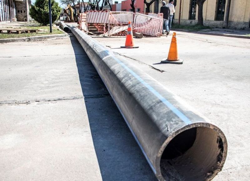 Por estos días los trabajos están centrados en 14 y 50.