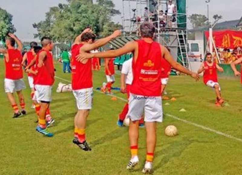 Sportivo Barracas ante Belgrano de San Nicolás.