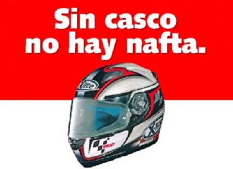 Hay que usar el casco.