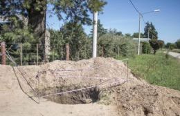 Cloacas para el barrio Las Lilas