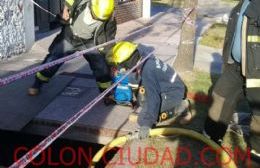 Reventó un caño de cloacas e inundó un transformador