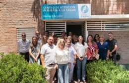 Se inauguró la ampliación de la Unidad Sanitaria del barrio 9 de Julio