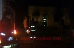 Incendio de una vivienda en calle 18 entre 54 y 55