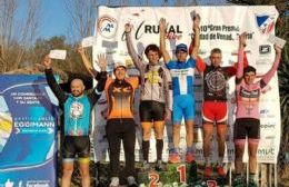 Ciclistas colonenses en la Rural Bike de Venado Tuerto