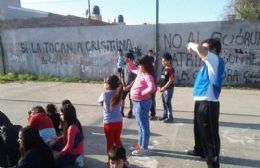 Tarde recreativa en Barrio Esperanza