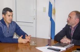 Reunión con el presidente de El Fortín por el trabajo deportivo