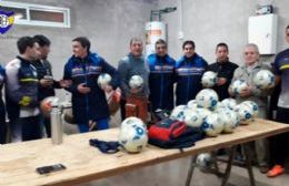 El Partido Fe entregó pelotas al Club El Fortín