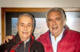 El intendente recibió al padre Biagioli