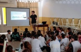 Se realizó el Taller sobre Residuos Reciclables y Compostaje en la Escuela Primaria número 3